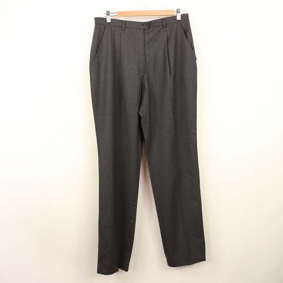 Vintage Escada Wool Pants size EU 42 - Picture 1 of 6